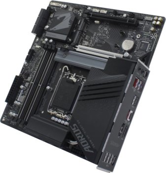 Материнская плата GIGABYTE Z790M AORUS ELITE (RTL) LGA1700 <Z790> 2xPCI-E HDMI+DP2.5GbLAN SATA RAID MicroATX 4DDR5