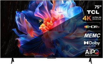 Телевизор-LCD TCL 75" 75P6K черный 4K Ultra HD 60Hz DVB-T DVB-T2 DVB-C DVB-S DVB-S2 USB WiFi Smart TV (RUS)