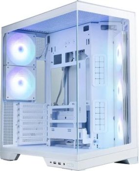 Корпус Zalman D50 белый без БП ATX 11x120mm 2x140mm 2xUSB3.0 audio bott PSU