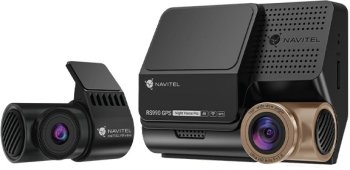 Автомобильный видеорегистратор Navitel RS990 GPS черный 2160x3840 2160p 160гр. NT98529