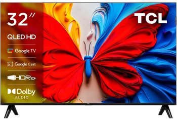 Телевизор-LCD QLED TCL 32" 32S5K-RU черный FULL HD 60Hz DVB-T DVB-T2 DVB-C DVB-S DVB-S2 USB WiFi Smart TV (RUS)
