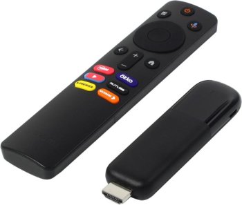 Ресивер эфирного телевидения Xiaomi Mi Smart TV Stick 4K <MDZ-33-AA> (4K Ultra HD A/V Player, HDMI, WiFi, BT, ПДУ)