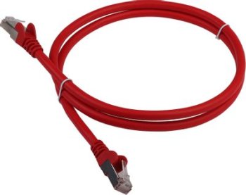 Кабель FTP Lanmaster LAN-PC45/S6-15-RD FTP RJ-45 вил.-вилка RJ-45 кат.6 15м красный LSZH