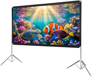 Экран для проектора Lumien 100" 134x233см Sky View LSV-100102 16:9 напольный натяжной серебристый