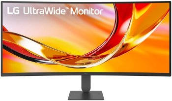 Монитор LG 34" UltraWide 34U620B-B черный VA LED 21:9 HDMI матовая HAS 4000:1 300cd 178гр/178гр 3440x1440 144Hz FreeSync Premium DP Ultra WQHD 7.7кг