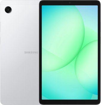 Планшетный компьютер Samsung Galaxy Tab A11 BSM-X130 G99 (2.2) 8C RAM8Gb ROM128Gb 8.7" TFT 1340x800 Android 15 серебристый 8Mpix 5Mpix BT WiFi microSD