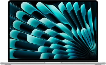Ноутбук Apple MacBook Air A3448 M5 10 core 16Gb SSD512Gb/10 core GPU 15.3" Liquid Retina (2880x1864) macOS silver WiFi BT Cam (MDV94LL/A)
