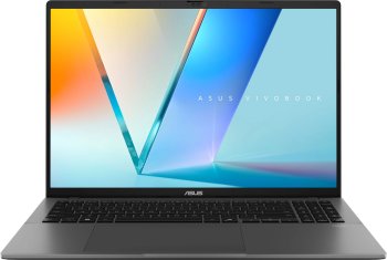 Ноутбук Asus VivoBook S16 S3607AA-SH112/16"/OLED/Intel Core Ultra 7 355/16GB/1024GB SSD/Intel Graphics/Без ОС/серый/1.7kg