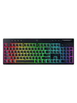 Клавиатура Razer BlackWidow V4 Low-Profile Hyperspeed Green Switch Razer Green проводная механическая игровая, английская раскладка, черная