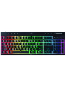 Клавиатура Razer BlackWidow V4 Low-Profile Hyperspeed Yellow Switch Razer Yellow проводная механическая игровая, английская раскладка, черная