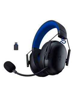 Наушники с микрофоном Razer BlackShark V3 X Hyperspeed for PlayStation - Black USB Type-C Игровые беспроводные наушники, , черные