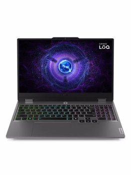 Ноутбук Lenovo LOQ 15IRX9 игровой 15.60", Intel Core i5-13450HX, RAM 16 ГБ, SSD 1024 ГБ, NVIDIA GeForce RTX 3050 (6 Гб), Без системы, (83DV01CJRK), се