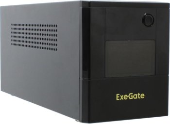 Источник бесперебойного питания ExeGate Smart LB-2200.LCD.AVR.8C13 (2200VA/1300W, цветной LCD, AVR, 8*C13, батарея 12V 9Ah - 2 шт., металлический корп
