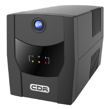 Источник бесперебойного питания CBR QUANTUM QTM-1200 [Line Interactive 1200 VA / 720 W, 4 x EURO, HID-USB, RJ45] (QTM-1200T-4F-LCUC)