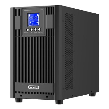 Источник бесперебойного питания CBR ESSENCE ESN-3000 [Online 3000 VA / 3000 W, Tower, 4 x EURO + 1 x TB, LCD, HID-USB, RS232, EPO, SNMP slot] (ESN-3KT