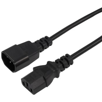 Кабель питания Rexant (04-2721) Шнур сетевой IEC 320 C13 – IEC 320 C14 3x0,75мм?, длина 0,6м