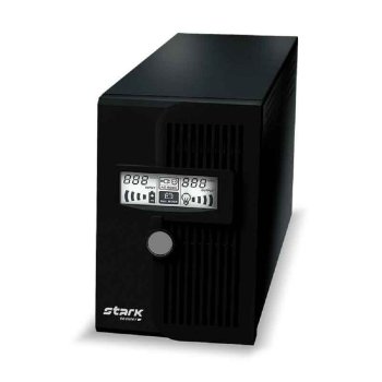 Источник бесперебойного питания STARK SC 600 {600ВА/360Вт, Line-Interactive, Напольный, 140-300В, 2 х ЕВРО, синт синус, БЕЗ АКБ - внешняя батарея 1 от