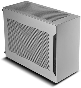 Корпус Lian-Li A4H2OA5 серебристый без БП miniITX audio