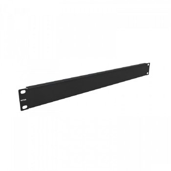 NTSS Панель 1U заглушка NTSS, крепление 19 1U, черный RAL 9005 NTSS-FUB-1U-BL