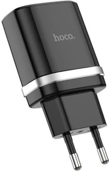 Зарядка USB-устройств QC 3.0 HOCO HC-16255 C12Q 1 USB Выход: 5V_9V_12V, 18W черный