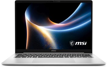 Ноутбук MSI Modern 14S AI+ G3MG-010XRU Core Ultra 7 355 16Gb SSD512Gb Intel Graphics 14" OLED FHD+ (1920x1200) без ОС silver WiFi BT Cam (9S7-14U212-0