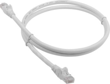 Кабель UTP Lanmaster LAN-PC45/U6-15-WH UTP RJ-45 вил.-вилка RJ-45 кат.6 15м белый LSZH
