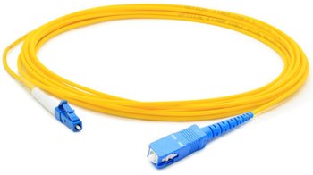 Кабель волоконно-оптический Lanmaster LAN-LC-SC/SU-1.0 1x9/125 OS1/OS2 LC-SC 1м LSZH