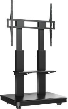 Стойка для телевизора Onkron TS2811E-B черный 50"-120" макс.120кг напольный мобильный