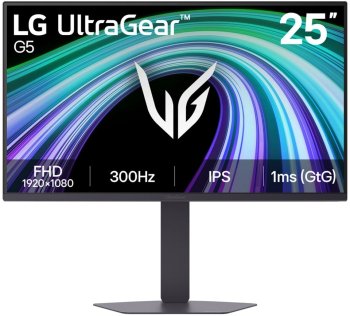 Монитор LG 25" UltraGear 25G550B-B черный IPS LED 1ms 16:9 HDMI матовая HAS Piv 1000:1 300cd 178гр/178гр 1920x1080 FHD 4.8кг