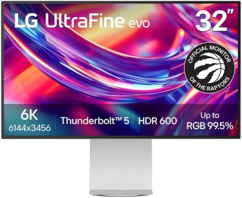 Монитор LG 32" 32U990A-S черный IPS LED 1ms 16:9 HDMI M/M матовая HAS Piv 2000:1 450cd 178гр/178гр 6144x3456 6K USB 9.5кг