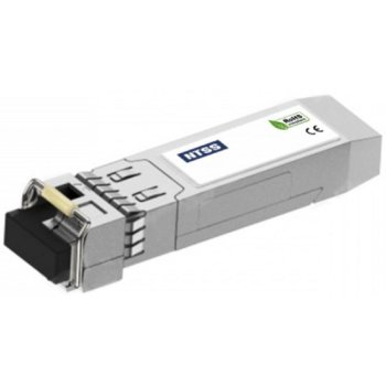 Модуль SFP NTSS NTSS SFP, 1,25Гбит/с, разъём LC, рабочая длина волны 1310/1550нм, SM, WDM, дальность до 3км, ОБ 6дБ , DDM NTSS-SFP-1.25G-35-3LD