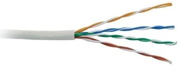 Кабель FTP Lanmaster LAN-5EFTP-PT-LSZH-GY кат.5E FTP 4 пары 26AWG LSZH внутренний 305м серый