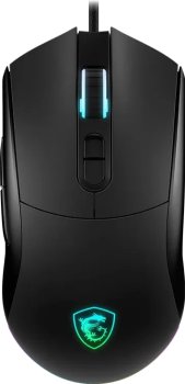 Мышь MSI Forge GM320 черный оптическая 12800dpi USB (S12-0402530-HH9)