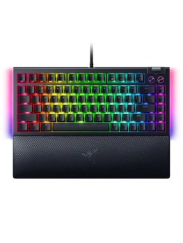 Клавиатура Razer BlackWidow V4 75% Hot-Swap проводная механическая игровая, английская раскладка, черная