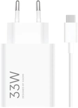 Зарядка USB-устройств Xiaomi BHR9956EU 33W 3A (PD) USB универсальное белый