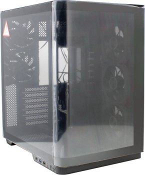 Корпус Miditower ZONE 51 Vault <Z51-CAS-VLTBK> Black ATX без БП
