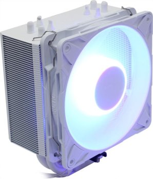 Вентилятор Arctic <ACFRE00199A> Freezer 36-S A-RGB White (4пин, 1700/1851/AM4/AM5, 600-3000об/мин, Al+тепл.трубки)