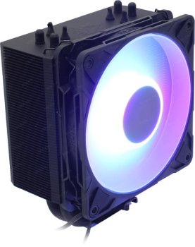 Вентилятор Arctic <ACFRE00198A> Freezer 36-S A-RGB Black (4пин, 1700/1851/AM4/AM5, 600-3000об/мин, Al+тепл.трубки)