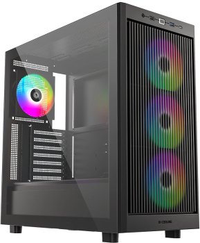 Корпус WARE 510 Black Middle Tower Черный (WARE 510) ID-COOLING
