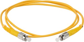 Кабель волоконно-оптический Lanmaster TWT-FC-FC/SU-5.0 1x9/125 OS2 FC-FC 5м ПВХ желтый