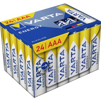 Батарейка Varta Energy LR03 AAA AA (24шт) блистер
