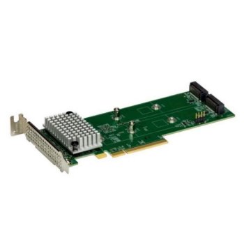 Контроллер RAID Supermicro <AOC-SLG4-2H8M2-O>