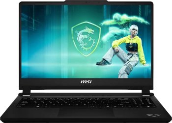 Ноутбук MSI Cyborg 15 C13WE-230XRU Core i5 13420H 16Gb SSD512Gb NVIDIA GeForce RTX5050 8Gb 15.6" IPS FHD (1920x1080) FreeDOS grey WiFi BT Cam (9S7-15T