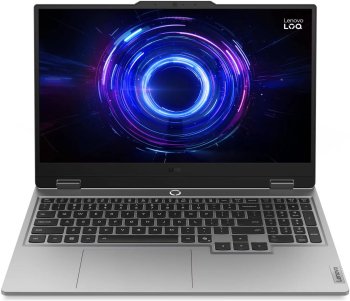 Ноутбук Lenovo LOQ 15IRX10 Core i7 13650HX 16Gb SSD512Gb NVIDIA GeForce RTX 5070 8Gb 15.6" IPS FHD (1920x1080) без ОС grey WiFi BT Cam (83JE01CCPS)
