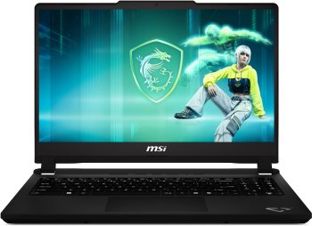 Ноутбук MSI Cyborg 15 Max C2WG-227XRU Core 7 240H 16Gb SSD512Gb NVIDIA GeForce RTX 5070 8Gb 15.6" IPS FHD (1920x1080) FreeDOS grey WiFi BT Cam (9S7-15