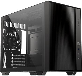 Корпус FLOW 500 AIR Black Mini Tower Черный (FLOW 500 AIR) ID-COOLING