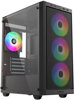 Корпус WARE 300 Black Middle Tower Черный (WARE 300) ID-COOLING