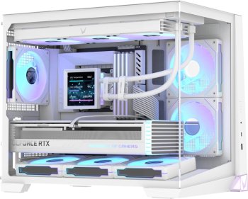 Корпус Formula Crystal Z4M белый без БП mATX 2x120mm 1xUSB2.0 1xUSB3.0 audio bott PSU