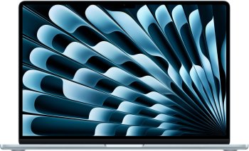 Ноутбук Apple MacBook Air A3241 M4 10 core 16Gb SSD256Gb/10 core GPU 15.3" Liquid Retina (2880x1864) macOS lt.blue WiFi BT Cam (Z1HD000VB(MC7A4))