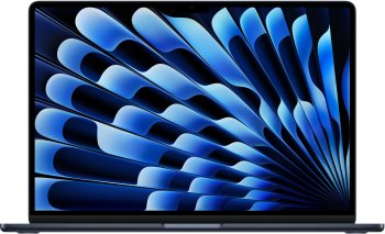 Ноутбук Apple MacBook Air A3241 M4 10 core 16Gb SSD256Gb/10 core GPU 15.3" Liquid Retina (2880x1864) macOS midnight WiFi BT Cam (Z1DG000UQ(MW1L3))